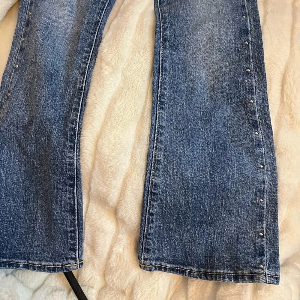 Old Navy Girls 8/10/12 Built In Flex Flare Studded Spring Preppy Baddie Jeans